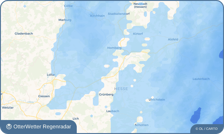 Widget-Vorschau für Bernsfeld Wetter-Widget-Vorschau mit Vorhersagedaten für Bernsfeld