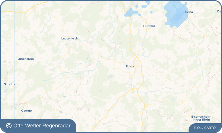 Widget-Vorschau für Besges Wetter-Widget-Vorschau mit Vorhersagedaten für Besges