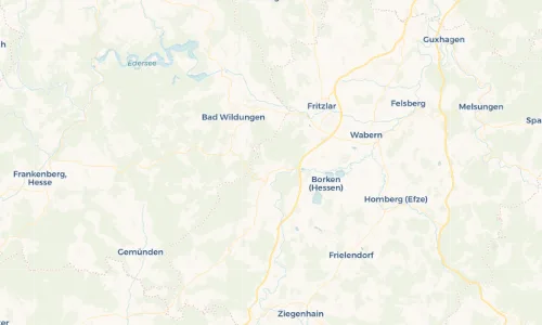 Regenradar-Vorschau: aktuelle Niederschläge in Betzigerode und Umgebung