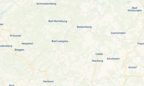 Regenradar Vorschaubild - Aktuelle Niederschläge in Biedenkopf und Umgebung