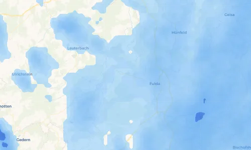Regenradar Vorschaubild - Aktuelle Niederschläge in Bimbach und Umgebung