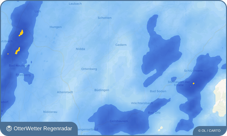 Widget-Vorschau für Bindsachsen Wetter-Widget-Vorschau mit Vorhersagedaten für Bindsachsen