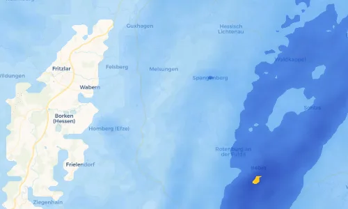 Regenradar Vorschaubild - Aktuelle Niederschläge in Binsförth und Umgebung