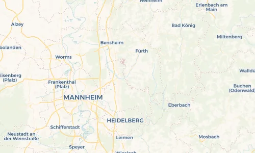Regenradar Vorschaubild - Aktuelle Niederschläge in Birkenau und Umgebung