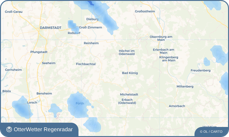 Widget-Vorschau für Birkert Wetter-Widget-Vorschau mit Vorhersagedaten für Birkert
