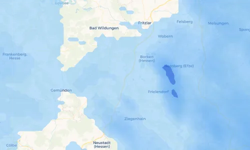 Regenradar Vorschaubild - Aktuelle Niederschläge in Bischhausen und Umgebung