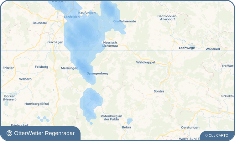 Widget-Vorschau für Bischofferode Wetter-Widget-Vorschau mit Vorhersagedaten für Bischofferode