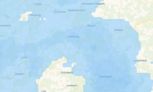 Regenradar Vorschaubild - Aktuelle Niederschläge in Bleidenrod und Umgebung
