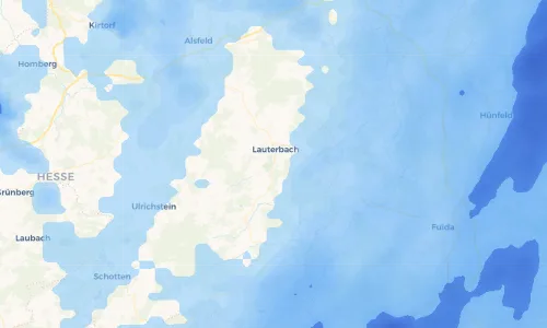 Regenradar Vorschaubild - Aktuelle Niederschläge in Blitzenrod und Umgebung