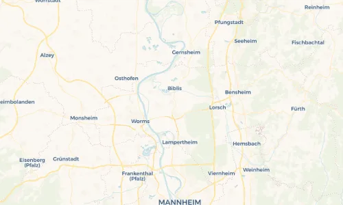 Regenradar Vorschaubild - Aktuelle Niederschläge in Bobstadt und Umgebung