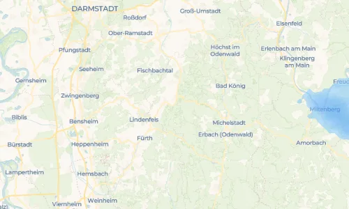 Regenradar Vorschaubild - Aktuelle Niederschläge in Bockenrod und Umgebung