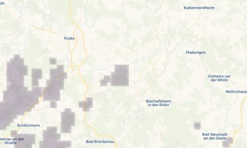 Regenradar Vorschaubild - Aktuelle Niederschläge in Bodenhof und Umgebung