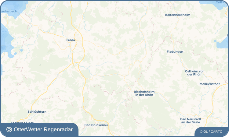 OtterWetter Regenradar-Widget Bodenhof