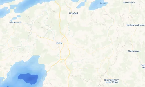 Regenradar Vorschaubild - Aktuelle Niederschläge in Böckels und Umgebung