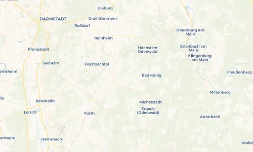Regenradar Vorschaubild - Aktuelle Niederschläge in Böllstein und Umgebung