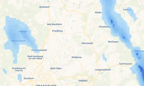 Regenradar Vorschaubild - Aktuelle Niederschläge in Bönstadt und Umgebung