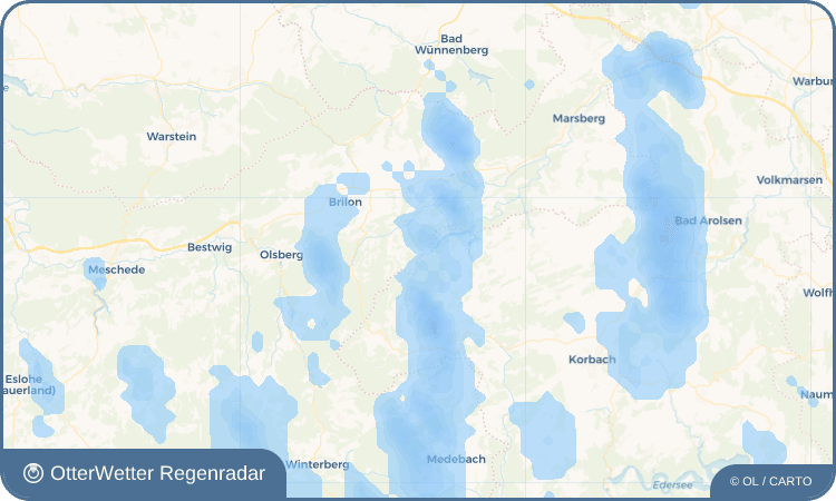Widget-Vorschau für Bontkirchen Wetter-Widget-Vorschau mit Vorhersagedaten für Bontkirchen