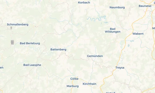 Regenradar Vorschaubild - Aktuelle Niederschläge in Bottendorf und Umgebung