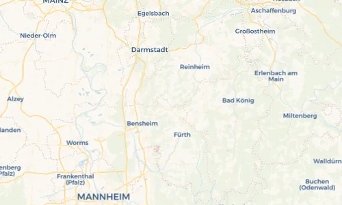 Regenradar Vorschaubild - Aktuelle Niederschläge in Brandau und Umgebung