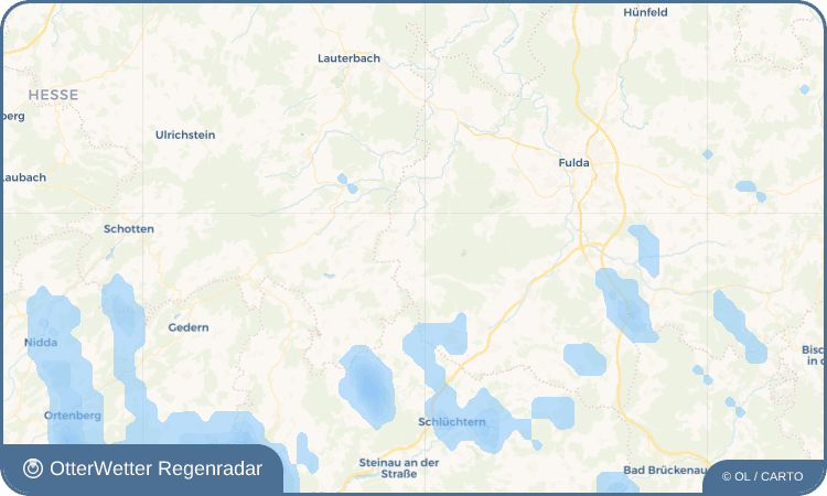 OtterWetter Regenradar-Widget Brandlos