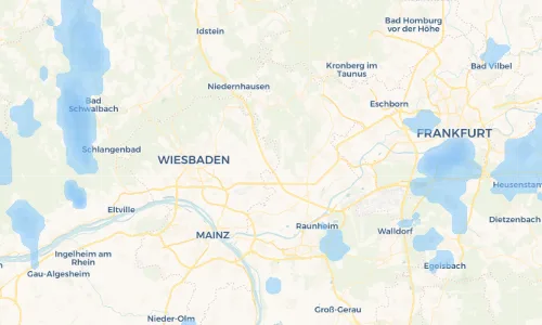 Regenradar Vorschaubild - Aktuelle Niederschläge in Breckenheim und Umgebung