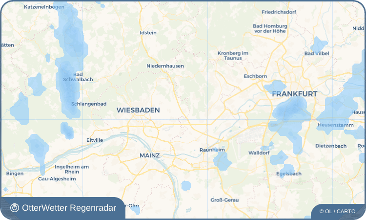 OtterWetter Regenradar-Widget Breckenheim