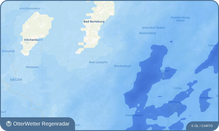 OtterWetter Regenradar-Widget Breidenstein