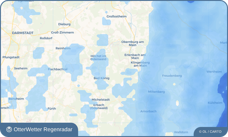 Wetter-Widget-Vorschau mit Vorhersagedaten für Breitenbrunn