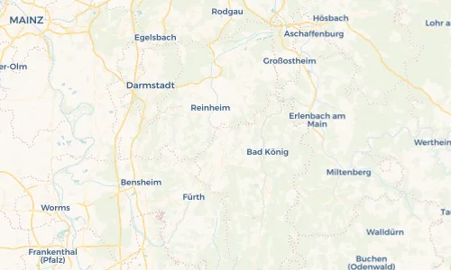 Regenradar Vorschaubild - Aktuelle Niederschläge in Brensbach und Umgebung