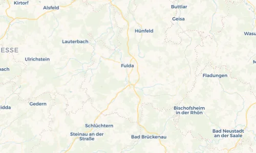 Regenradar Vorschaubild - Aktuelle Niederschläge in Bronnzell und Umgebung