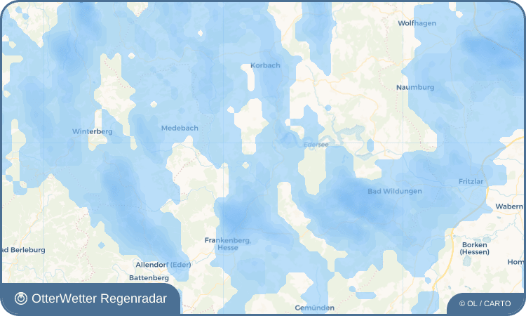 OtterWetter Regenradar-Widget Buchenberg