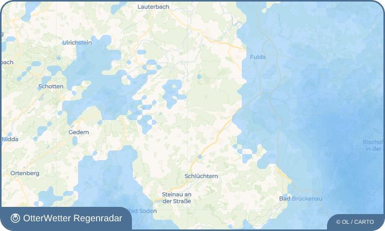 OtterWetter Regenradar-Widget Buchenrod