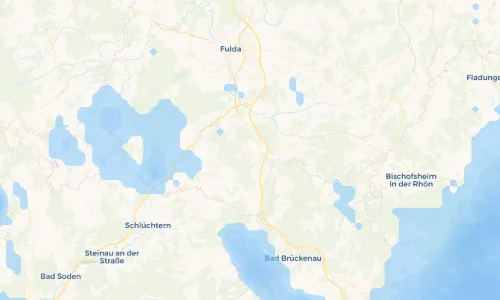 Regenradar Vorschaubild - Aktuelle Niederschläge in Büchenberg und Umgebung