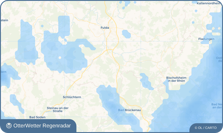 Wetter-Widget-Vorschau mit Vorhersagedaten für Büchenberg