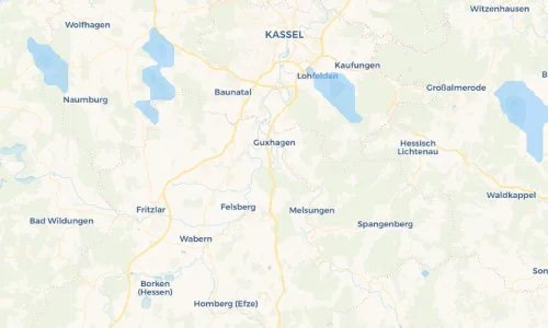 Regenradar Vorschaubild - Aktuelle Niederschläge in Büchenwerra und Umgebung