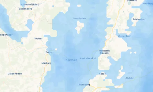 Regenradar Vorschaubild - Aktuelle Niederschläge in Burgholz und Umgebung
