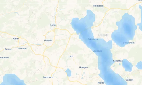 Regenradar Vorschaubild - Aktuelle Niederschläge in Burkhardsfelden und Umgebung