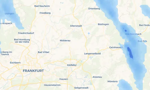 Regenradar Vorschaubild - Aktuelle Niederschläge in Butterstadt und Umgebung