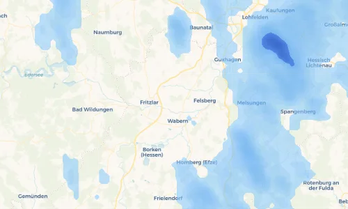 Regenradar Vorschaubild - Aktuelle Niederschläge in Cappel und Umgebung