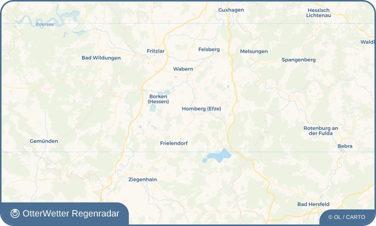 OtterWetter Regenradar-Widget Caßdorf