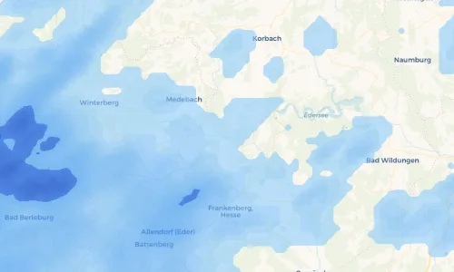 Regenradar Vorschaubild - Aktuelle Niederschläge in Dalwigksthal und Umgebung