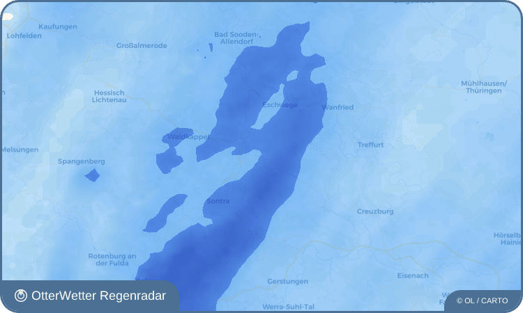 Widget-Vorschau für Datterode Wetter-Widget-Vorschau mit Vorhersagedaten für Datterode