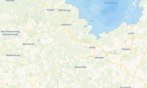 Regenradar Vorschaubild - Aktuelle Niederschläge in Daubhausen und Umgebung