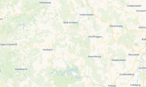 Regenradar Vorschaubild - Aktuelle Niederschläge in Dehringhausen und Umgebung