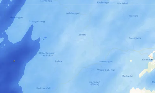 Regenradar Vorschaubild - Aktuelle Niederschläge in Dens und Umgebung
