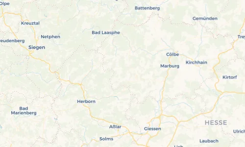 Regenradar Vorschaubild - Aktuelle Niederschläge in Dernbach und Umgebung