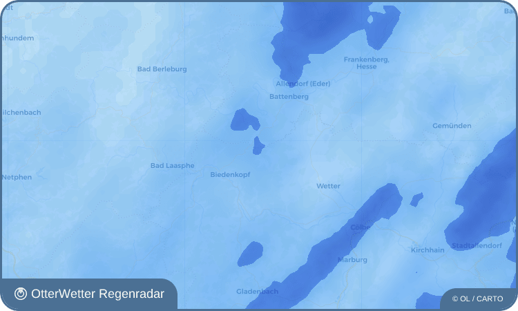 OtterWetter Regenradar-Widget Dexbach