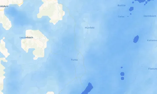 Regenradar Vorschaubild - Aktuelle Niederschläge in Dietershan und Umgebung