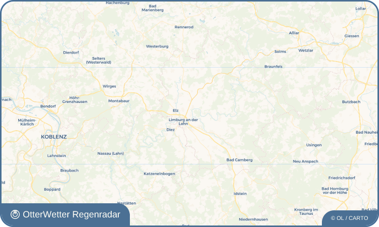 OtterWetter Regenradar-Widget Dietkirchen
