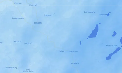 Regenradar Vorschaubild - Aktuelle Niederschläge in Dillbrecht und Umgebung